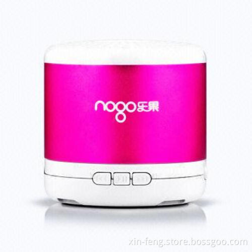 Bluetooth Stereo Speaker, True Wireless/Vibration/Mini/Bluetooth/Stereo/MIC/Headset, 2.5W Power
